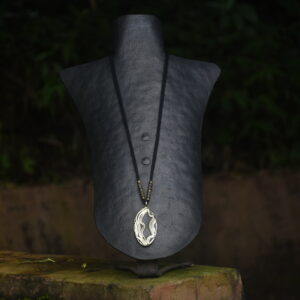 Terracotta & Brass Pendant