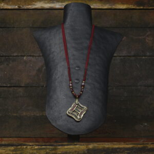 Glass & Brass Pendant