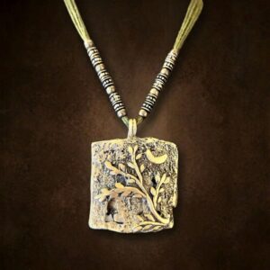 Organic Casting Pendant