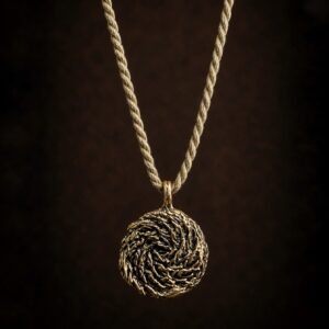 Organic Casting Pendant