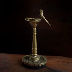Parrot Diya Stand